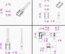 Cobby LED-list 12V 3000K 5m