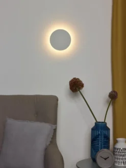 Eklyps LED Ø15 vägglampa