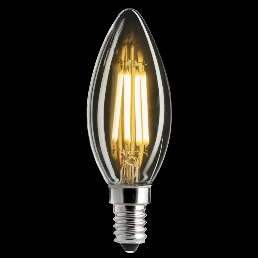 LED E14 kronljus 0,8W 2700K Dimbar
