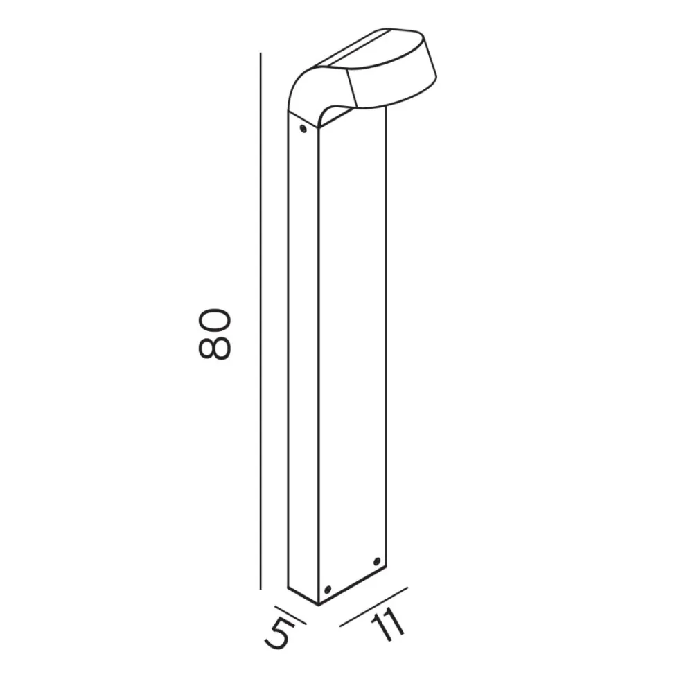 Molde 80cm pollare