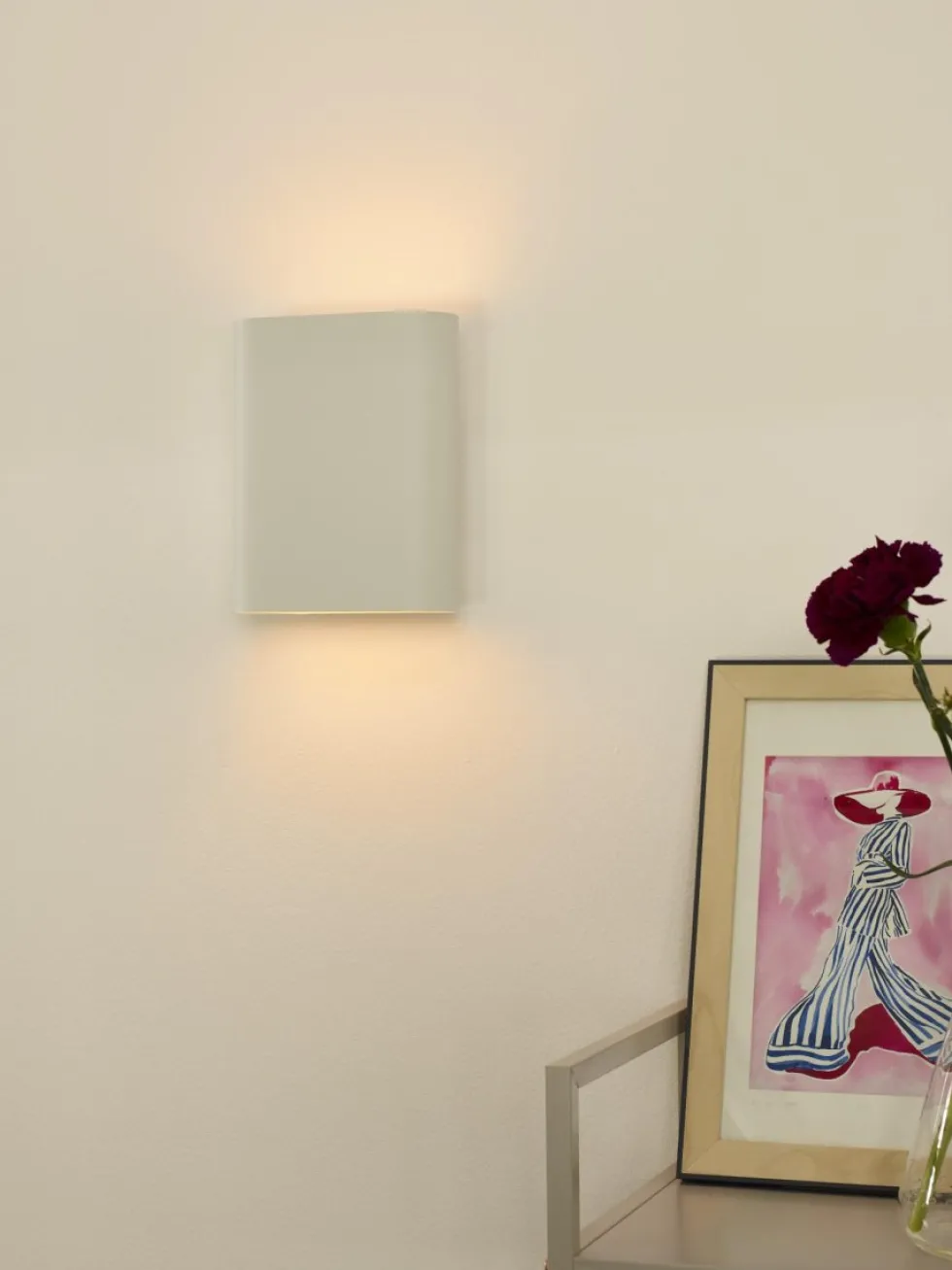 Ovalis 20cm vägglampa
