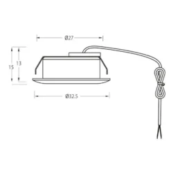 Q-32 Mini Downlight 3000K