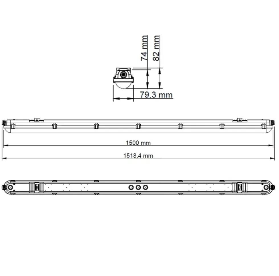 Sixtyfivey 4000K 150cm