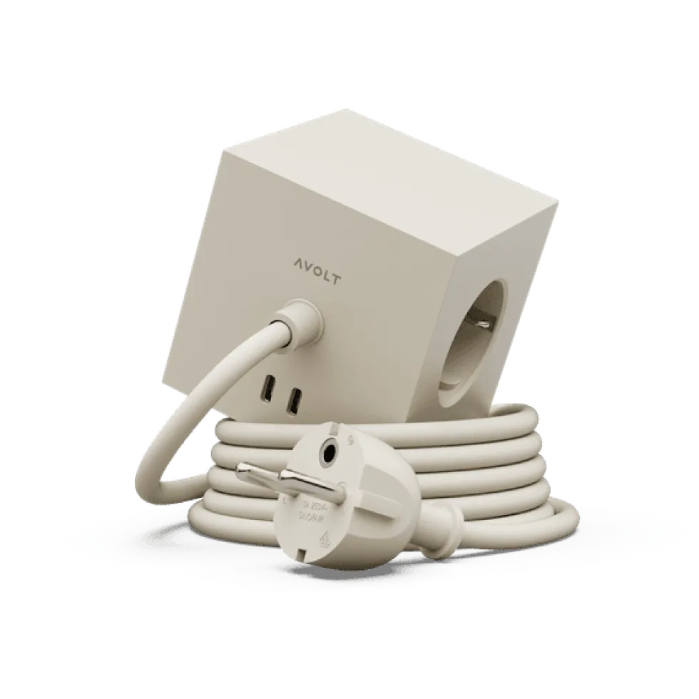 Square 1 with 30W Dual USBC & Magnetic base, 1.8m