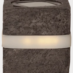 Stonecube 2-pack solcellslampa