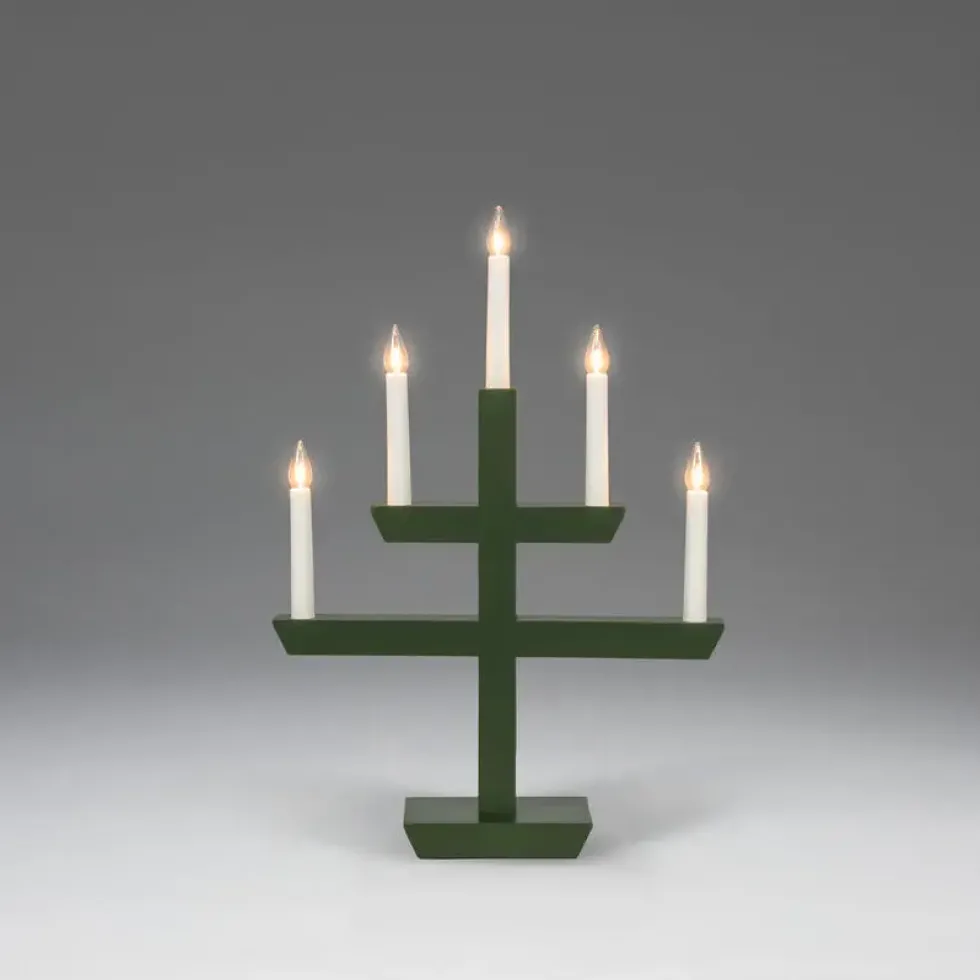 Träljusstake 5ljus